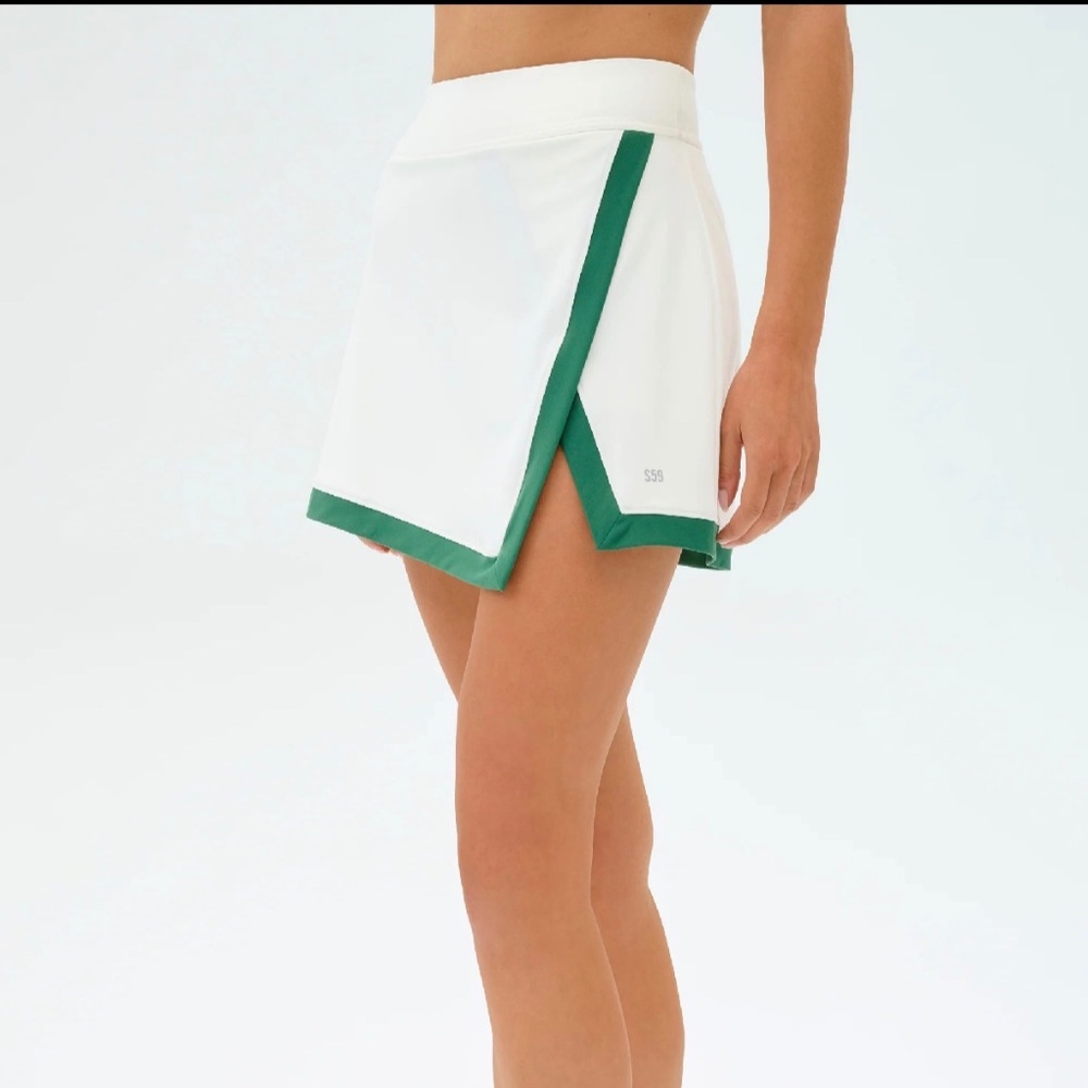 Splits59 Monah Rigor Skort-white/arugula